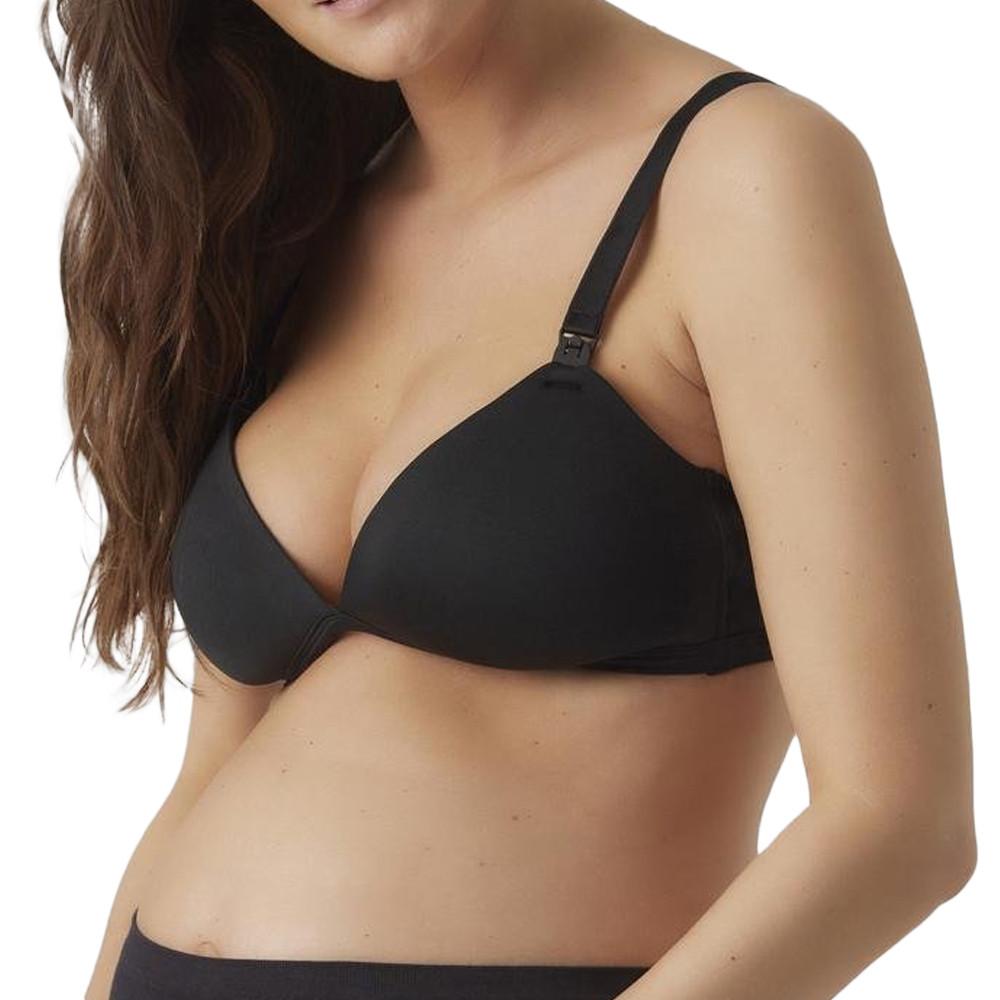 Soutien gorge D'allaitementNoir Femme Mamalicious Laira pas cher