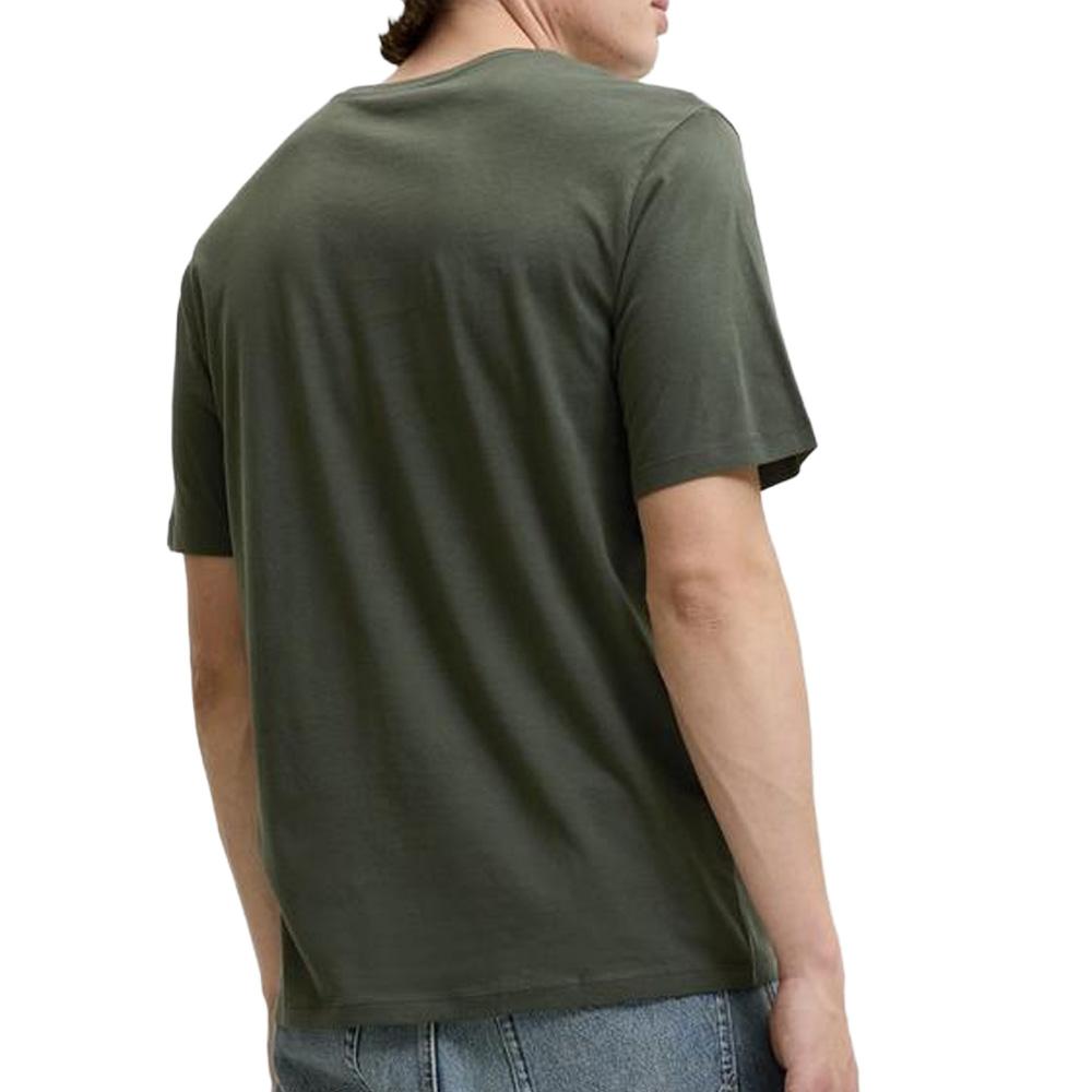 T-Shirt Vert Homme Jack & Jones Hurban vue 2