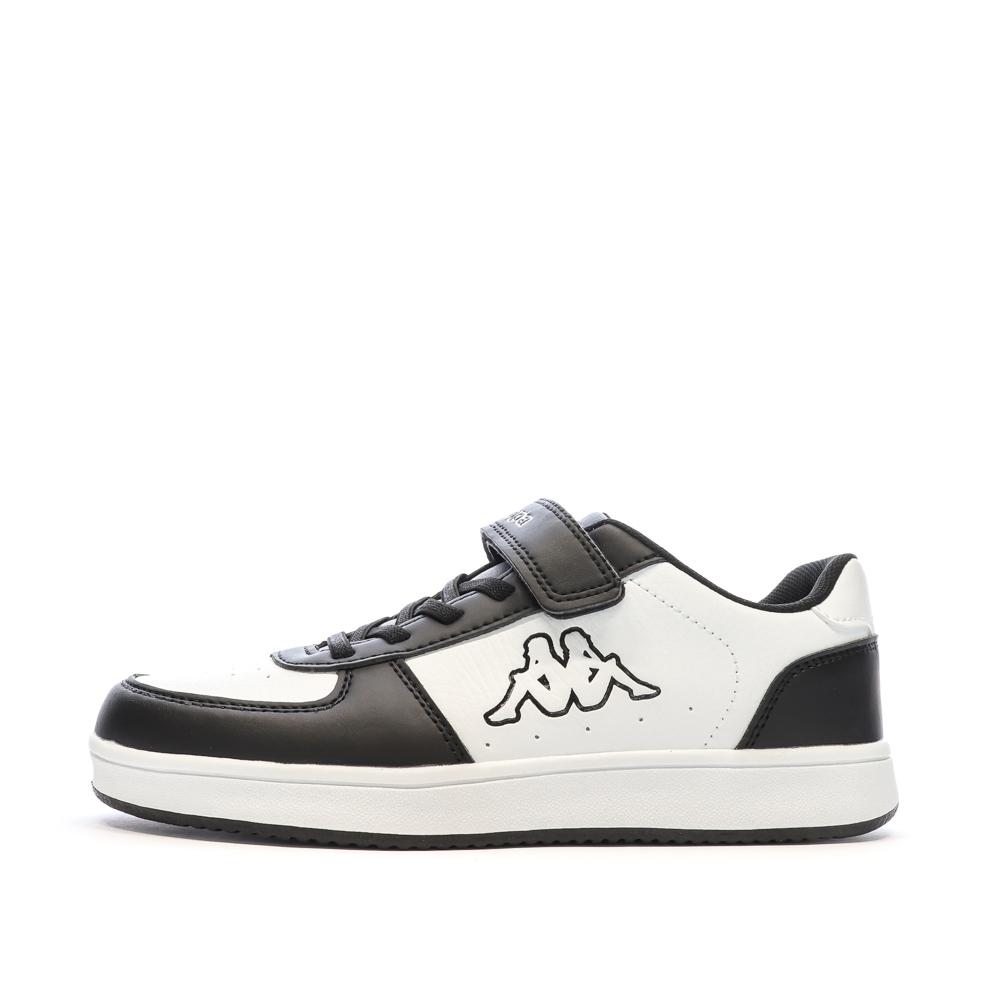 Baskets Noires/Blanches Garçon Kappa Malone pas cher