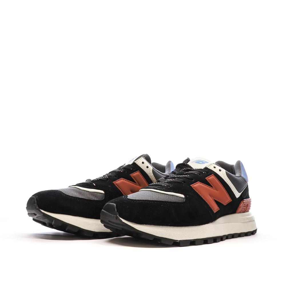 Baskets Noires/Bleues Homme New Balance 574 vue 6