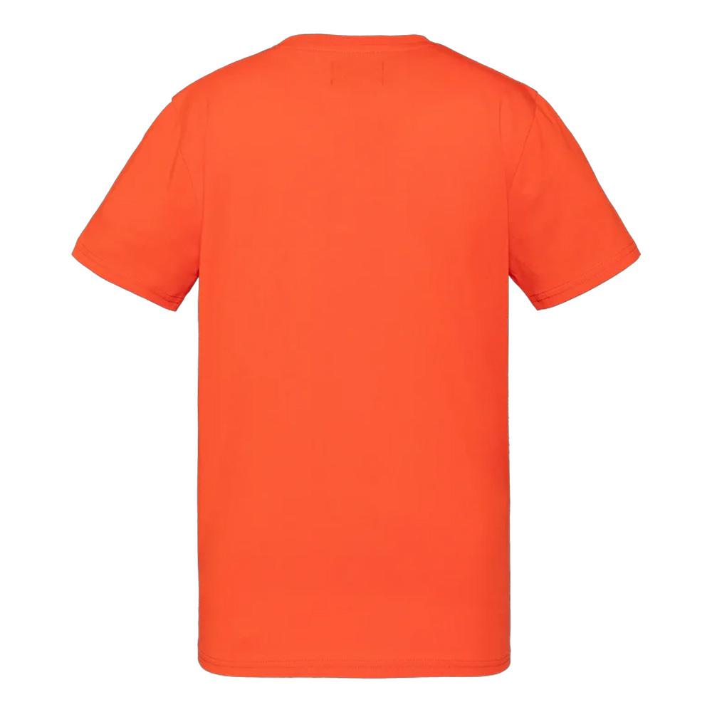 T-shirt Orange Garçon Schott USTOUR vue 2