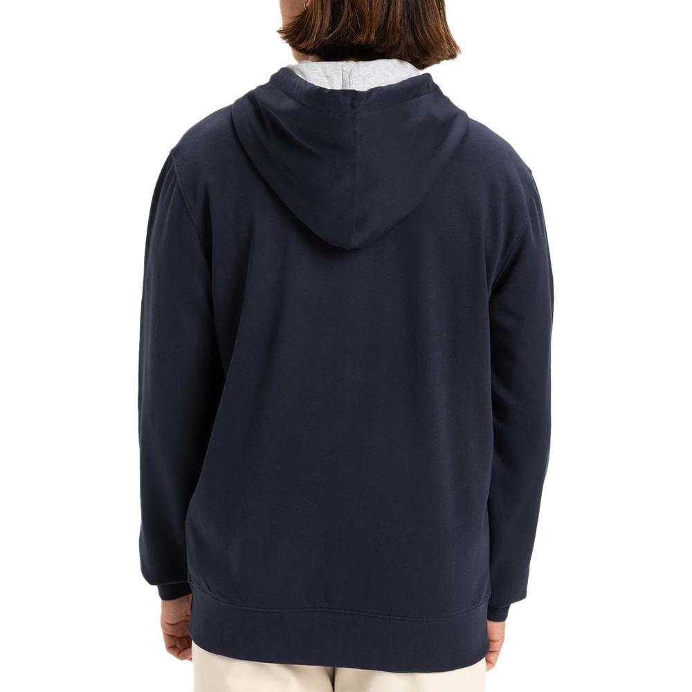 Sweat Zippé Marine Homme Quiksilver Circle Back vue 2