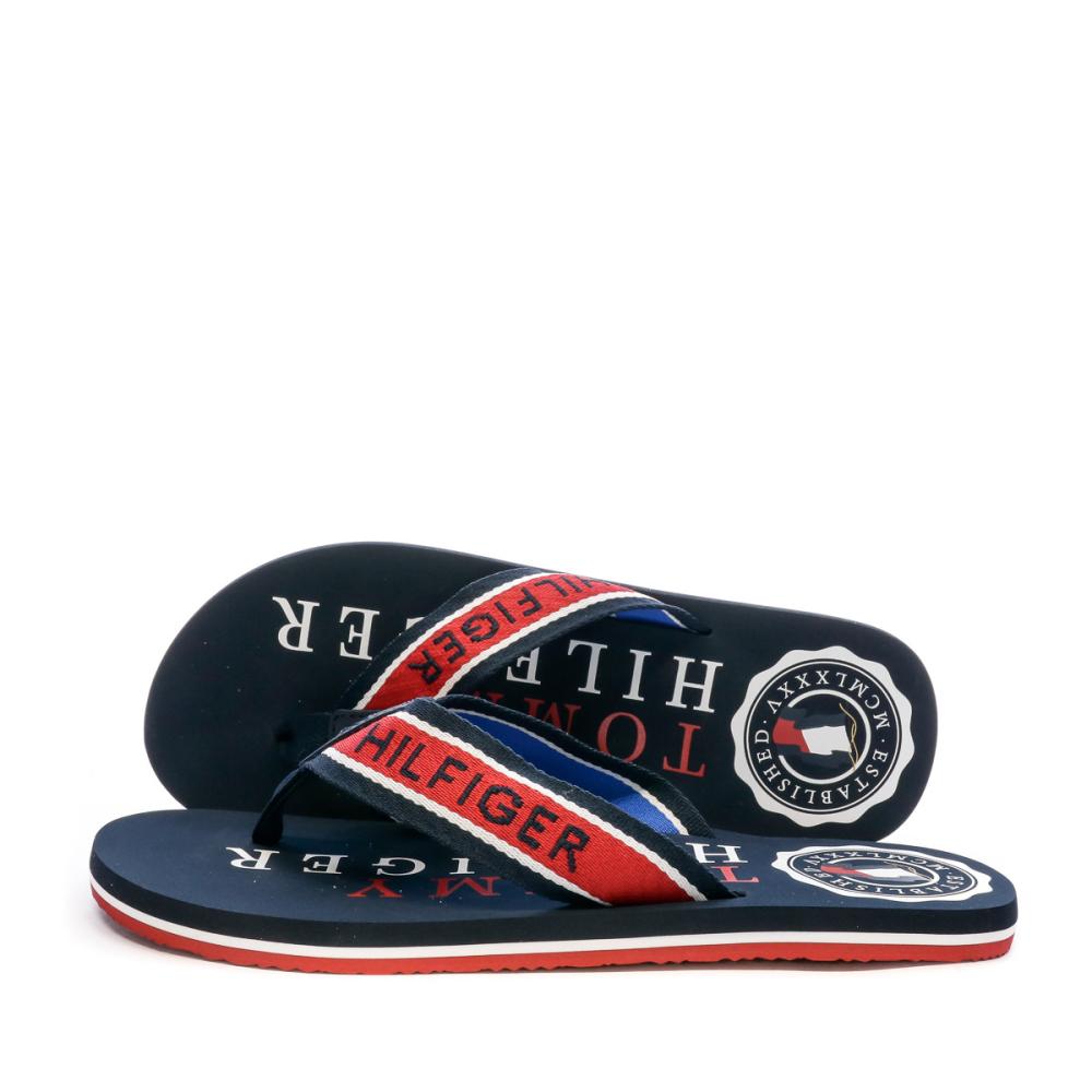 Tongs Marines Homme Tommy Hilfiger Flops pas cher