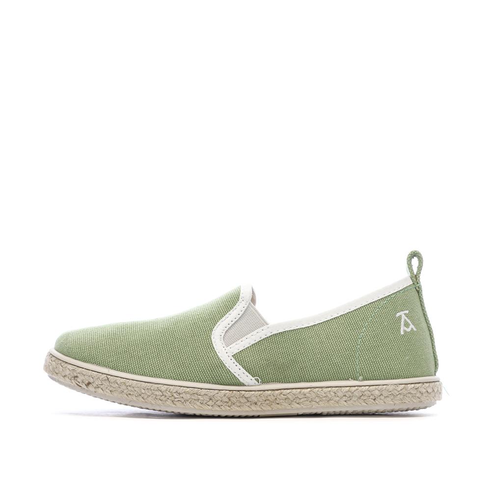 Espadrilles Vertes Enfant Pare Gabia Andu pas cher