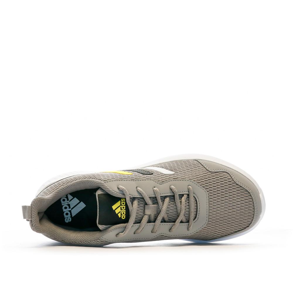 Chaussures de Running Grises Homme Adidas Peprun vue 4