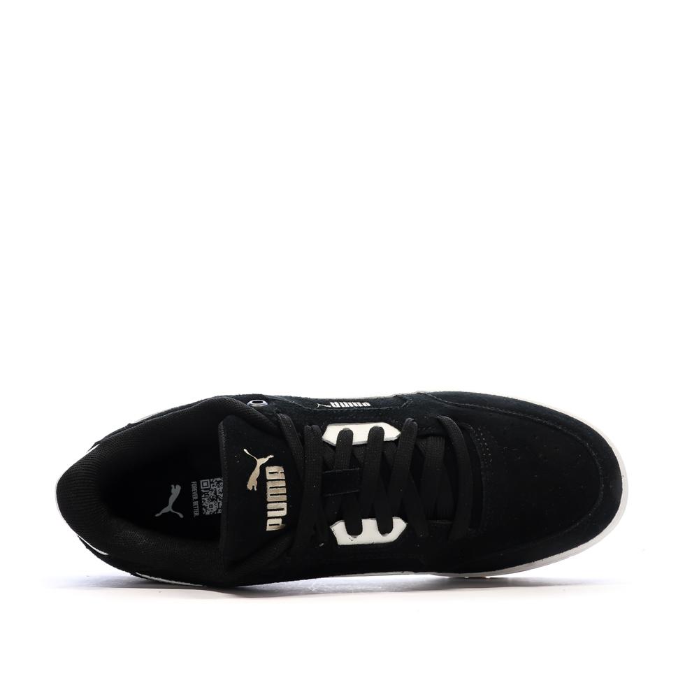 Zapatillas negras/blancas para hombre Puma Shuffle Downtown ver 4