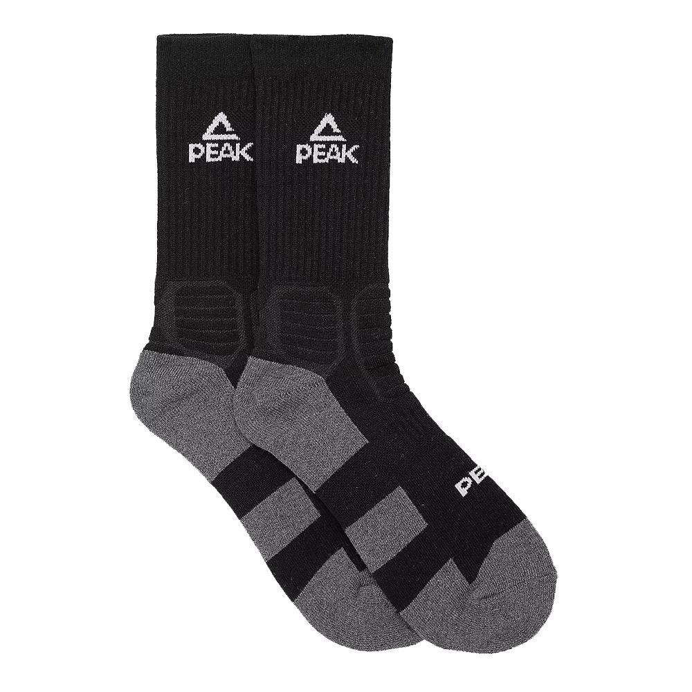 X2 Paire de Chaussettes Noir Homme PEAK SPORT Elite pas cher