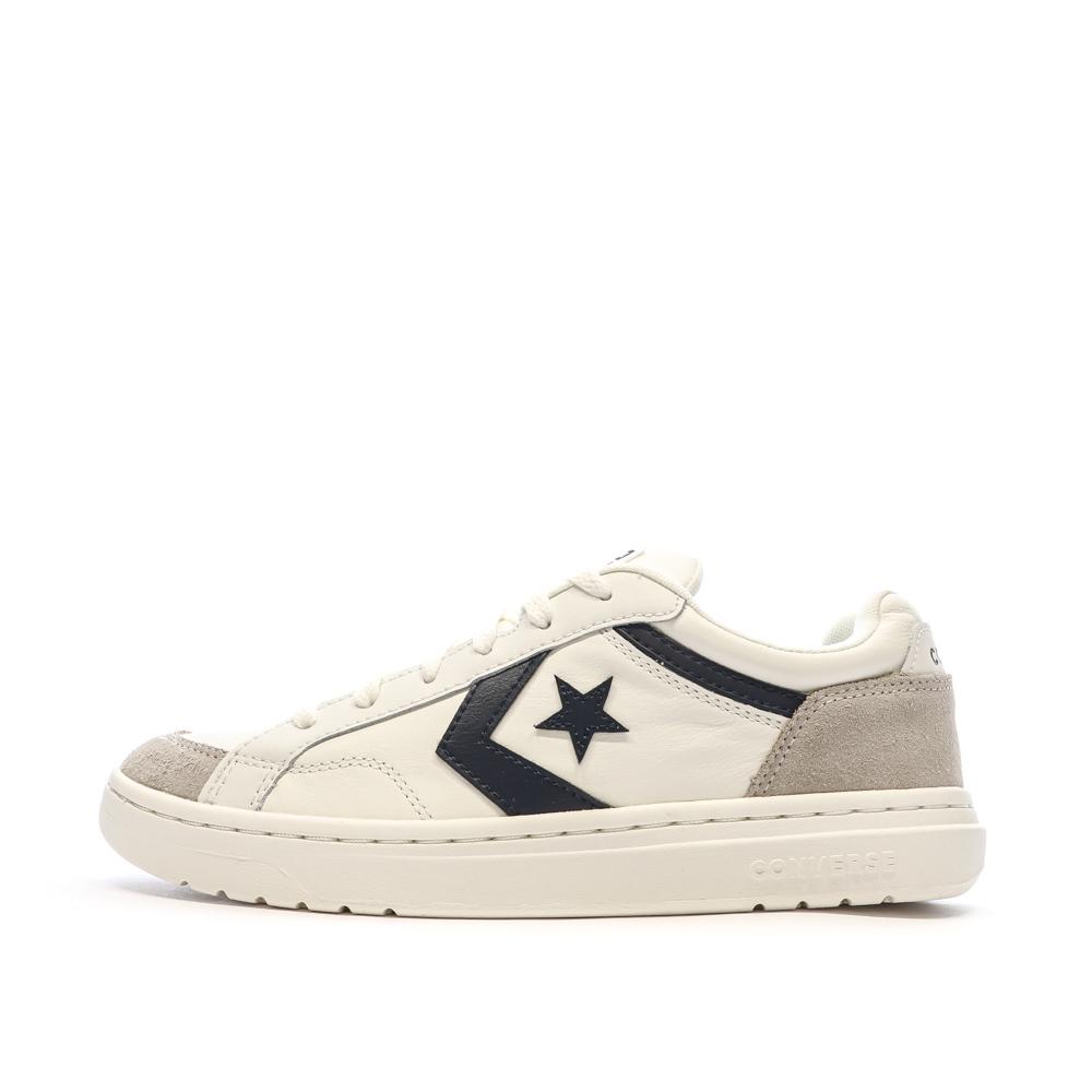 Baskets Blanches/Grises/Noires Homme Converse Pro Blaze pas cher