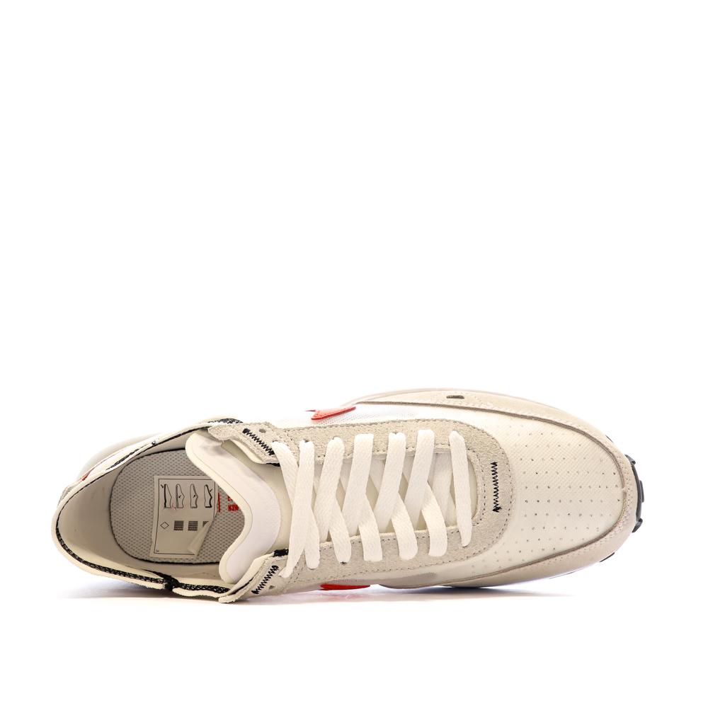 Baskets Beige/Orange Homme Nike Waffle One vue 4