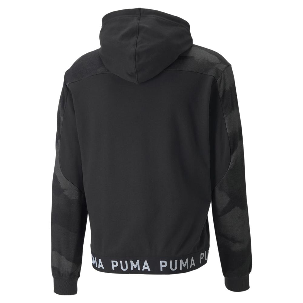 Sweat à Capuche Noir Homme Puma 521546 vue 2