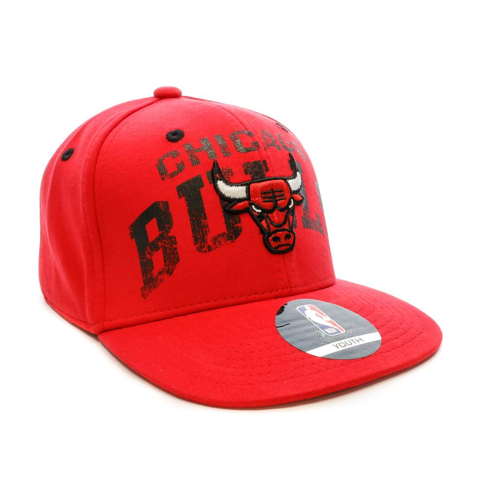 Casquette Rouge Homme CHICAGO BULLS NBA Collegiate vue 2
