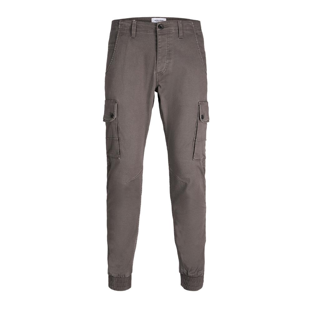 Pantalon Cargo Gris Homme Jack & Jones Paul pas cher