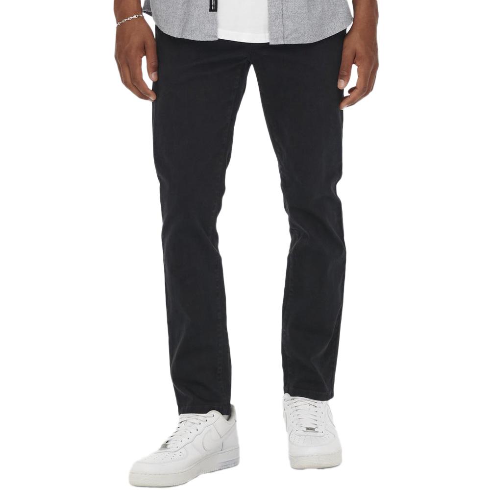 Pantalon Chino Slim Marine Homme Only & Sons Pete pas cher