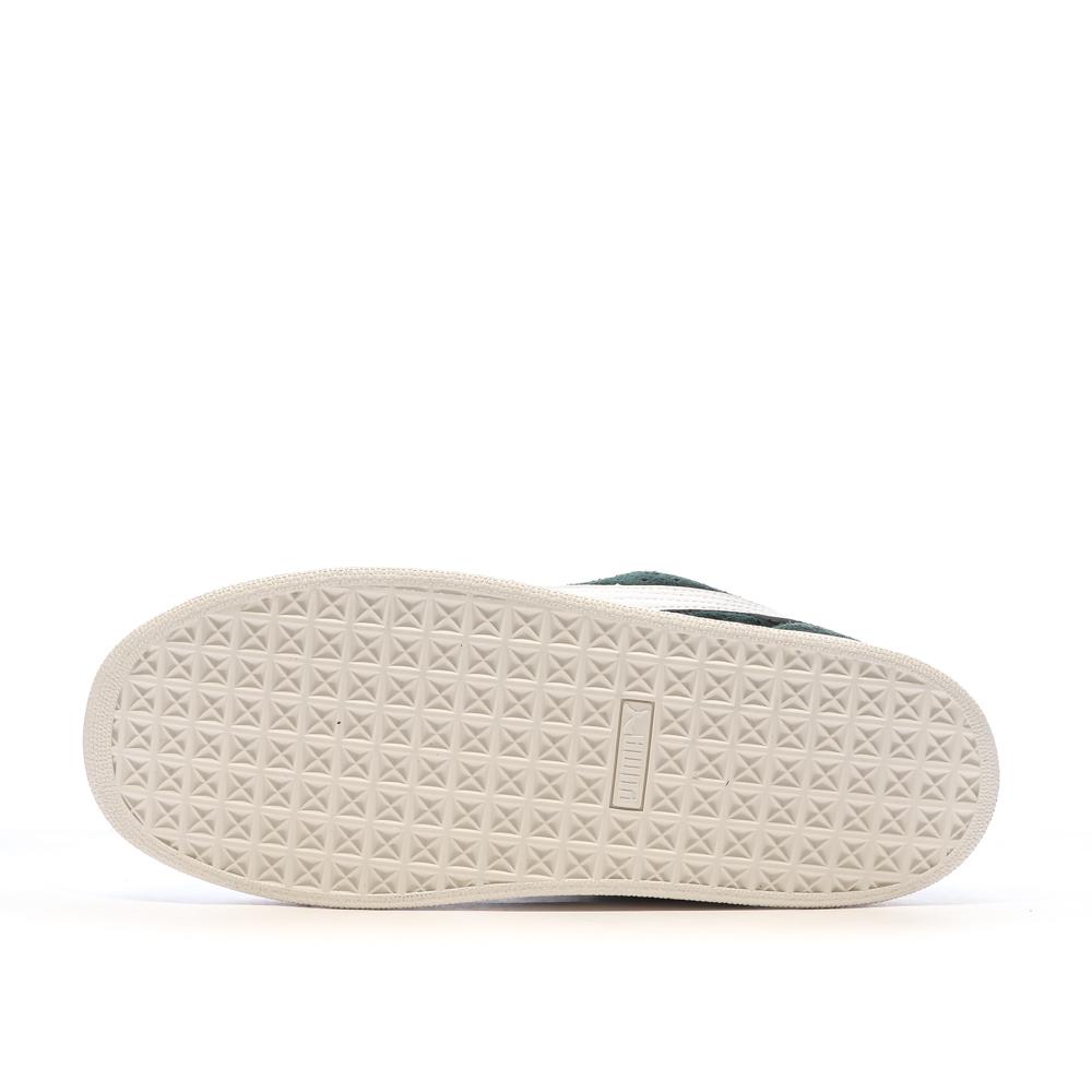 Baskets Vertes/Beiges Homme Puma Suede Xl Hairy vue 5