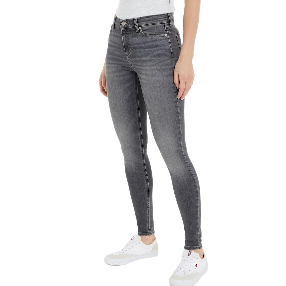 Jean Slim Gris Femme Tommy Hilfiger Nora pas cher