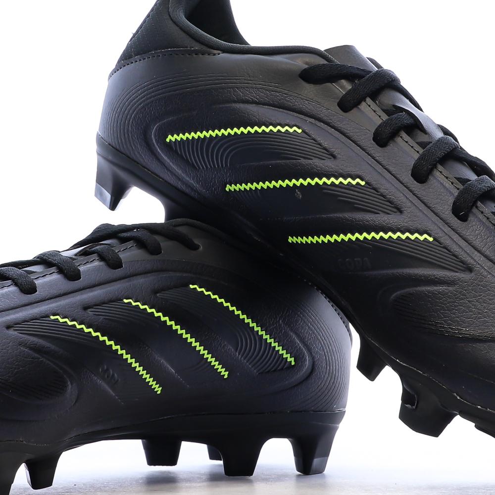Zapatillas de fútbol negras/amarillas Adidas Copa Pure III Club FG/MG ver 7