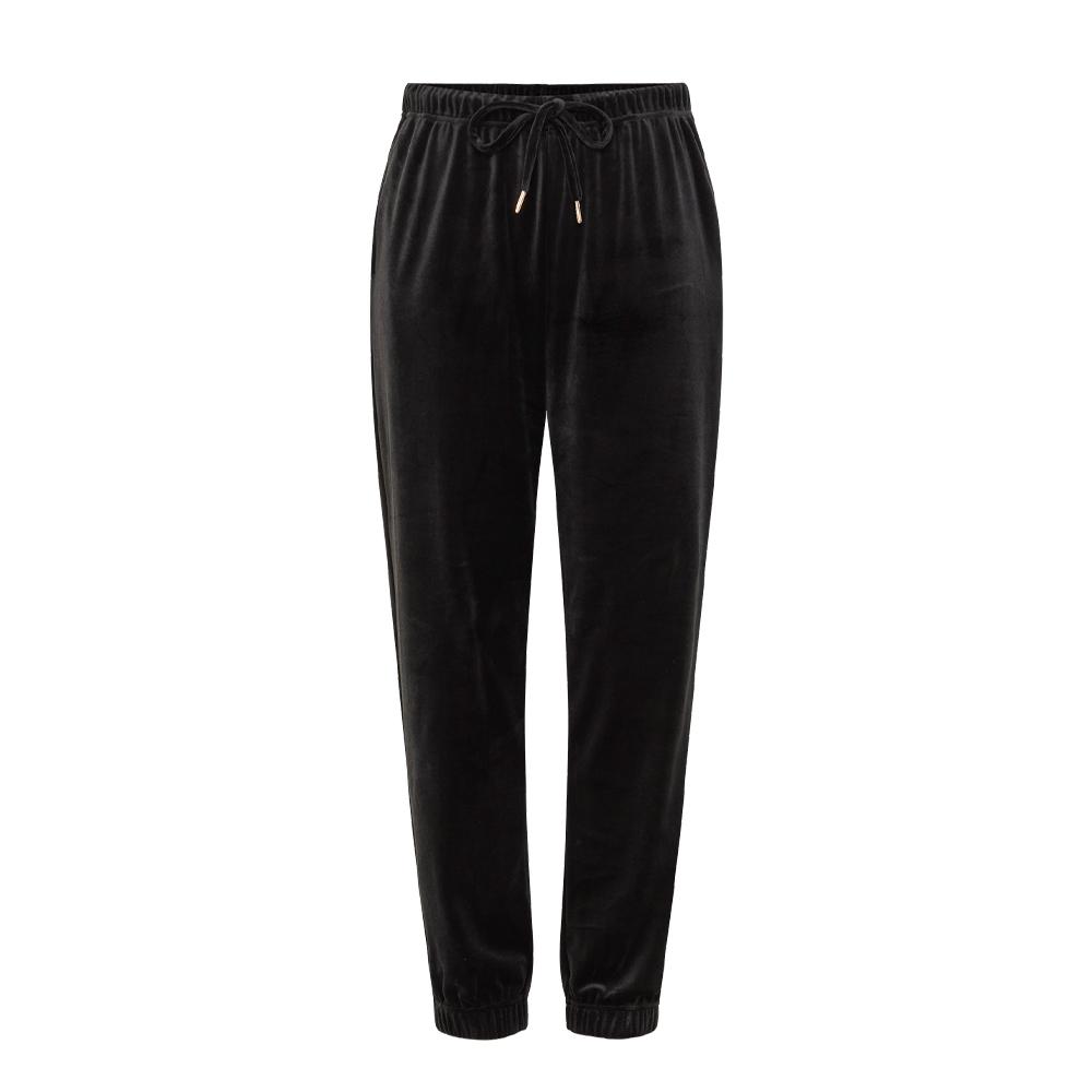 Jogging Velours Noir Femme Pieces Pcsilli pas cher