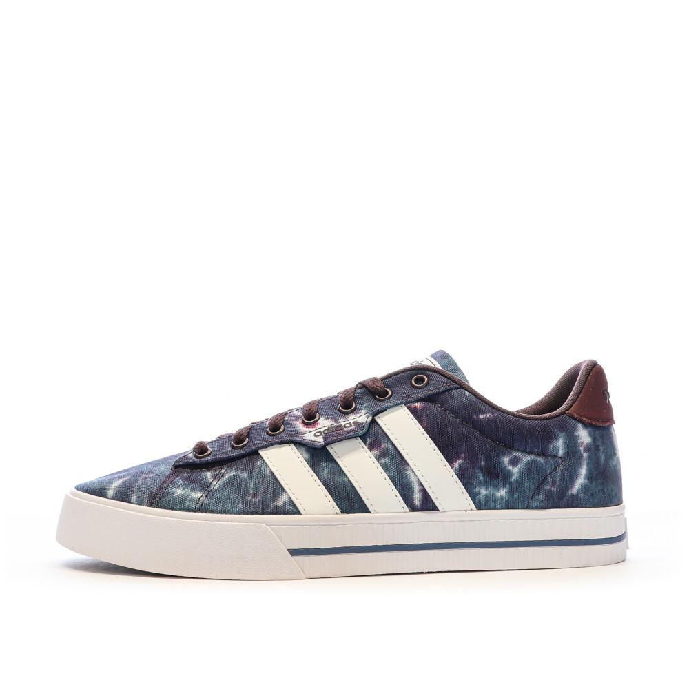 Baskets Marine/Bordeaux Homme Adidas Daily 3.0 pas cher