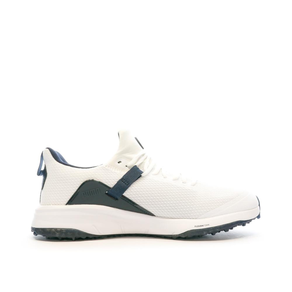 Chaussures de golf Blanches Homme Puma Fusion Evo vue 2