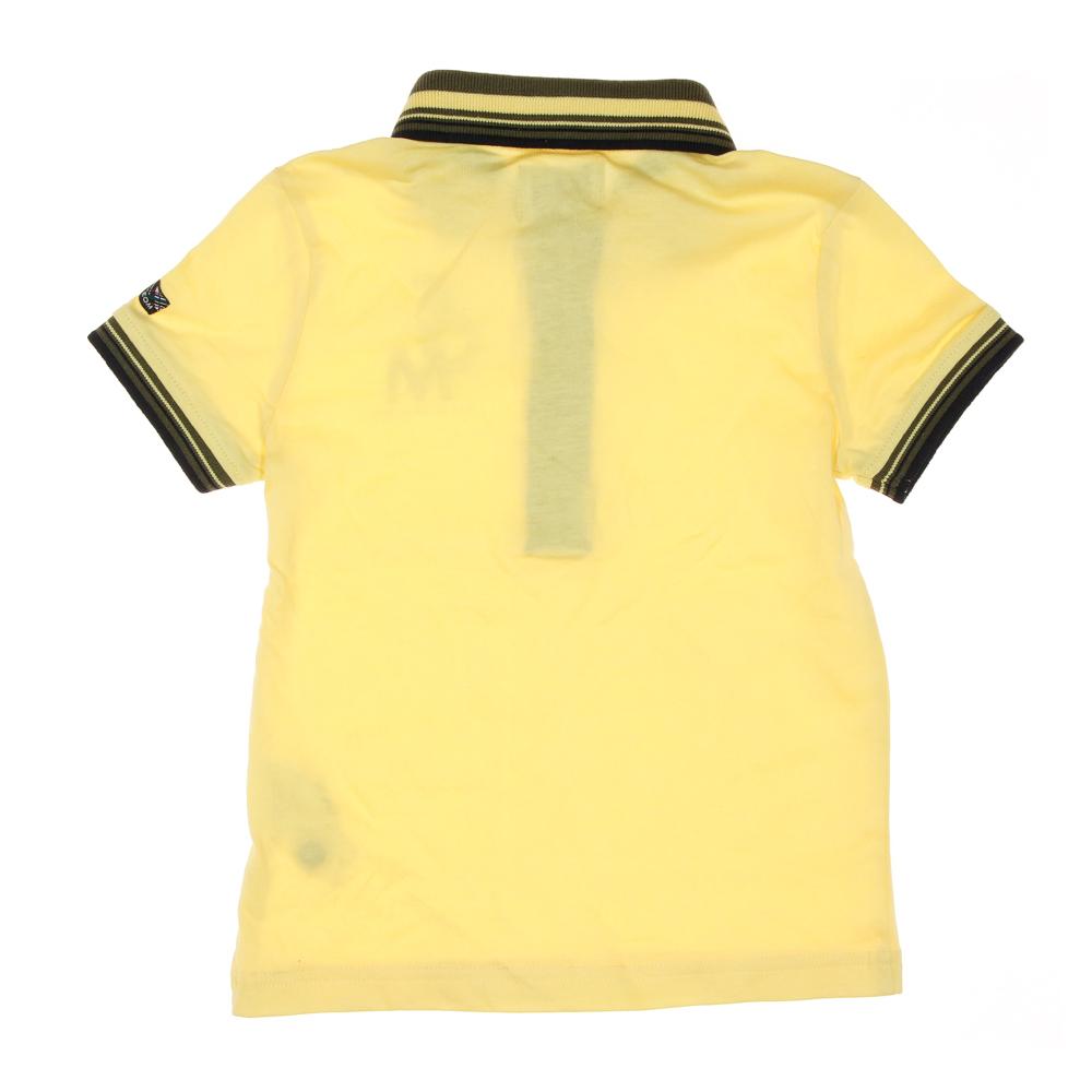 Polo Jaune Garçon EOM Bonzai vue 2