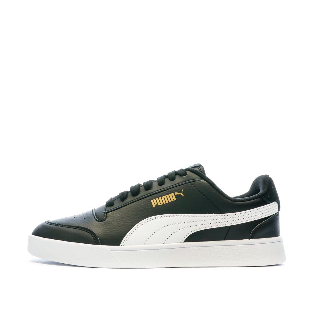 Baskets Blanche/Noir Homme Puma Shuffle pas cher