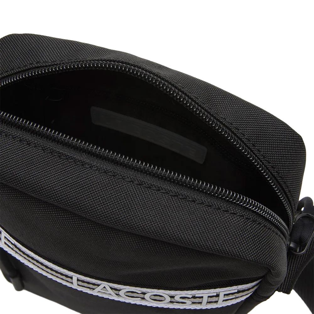 Sac à Bandoulière Noir Homme Lacoste vue 3