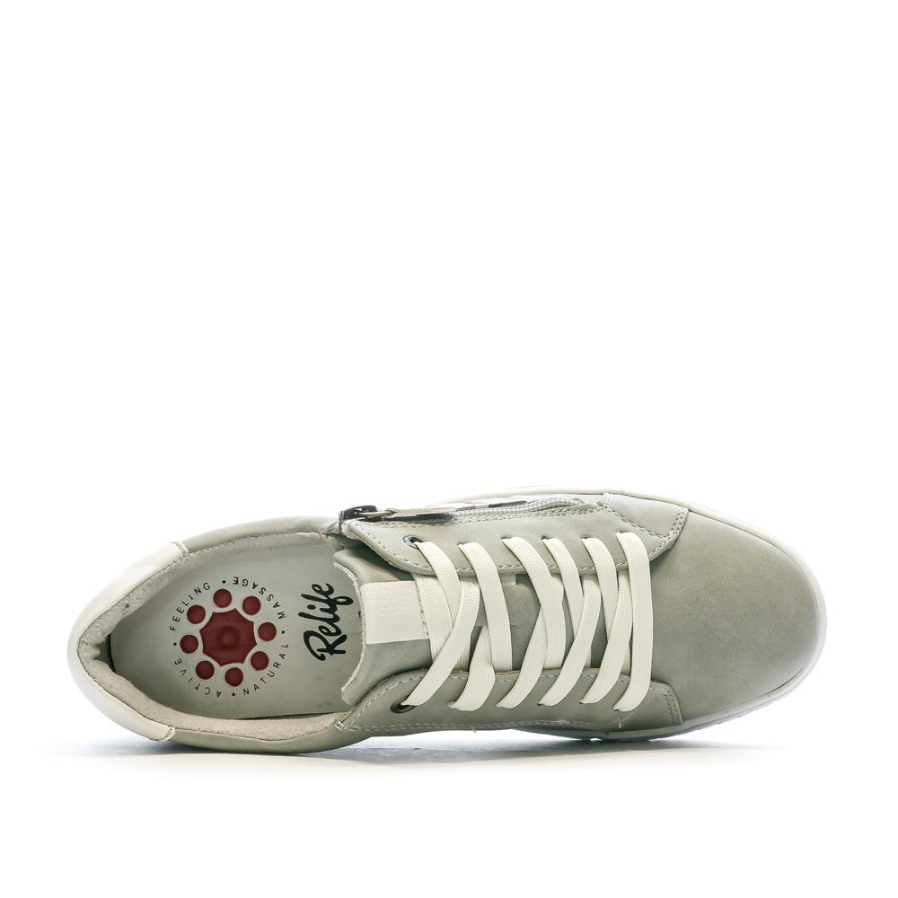 Baskets Grises Femme RELIFE Harylace vue 4