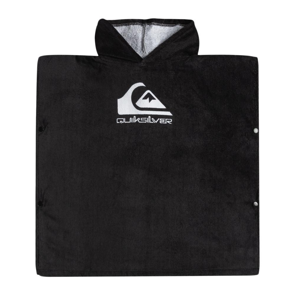 Poncho de Bain Noir Garçon Quiksilver Towel pas cher