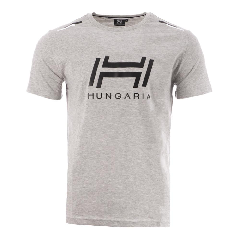 T-shirt Gris Homme Hungaria Brooks pas cher