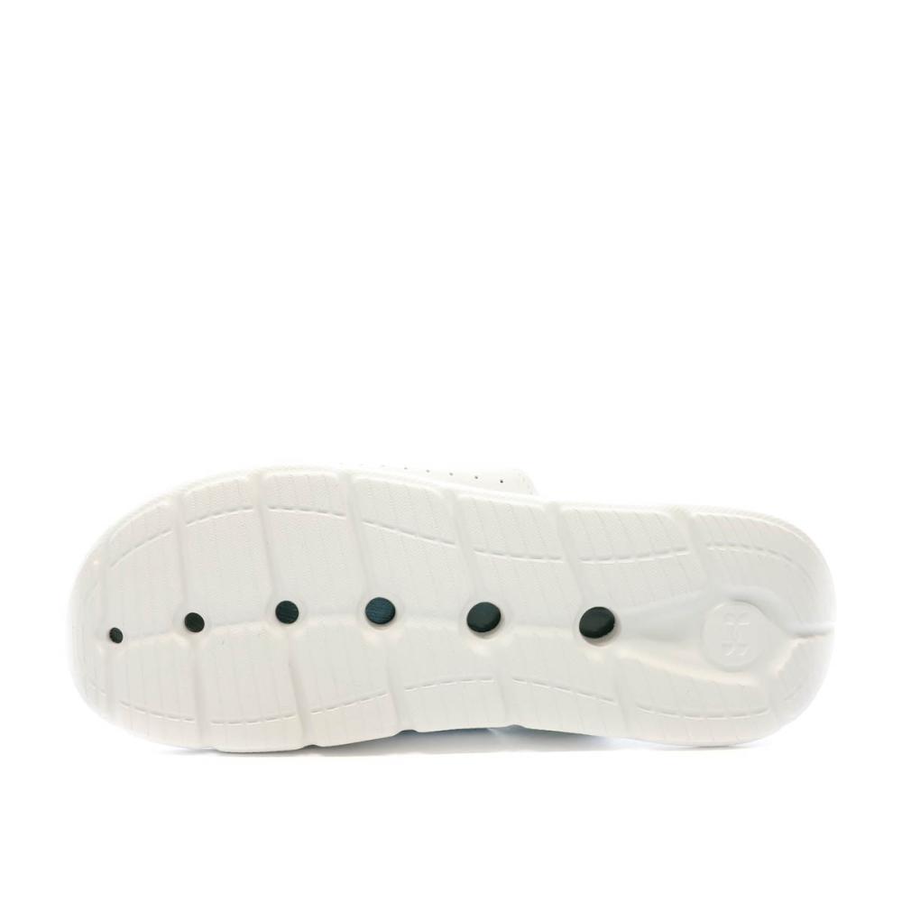Claquettes Blanches Homme Under Armour Ignite vue 3