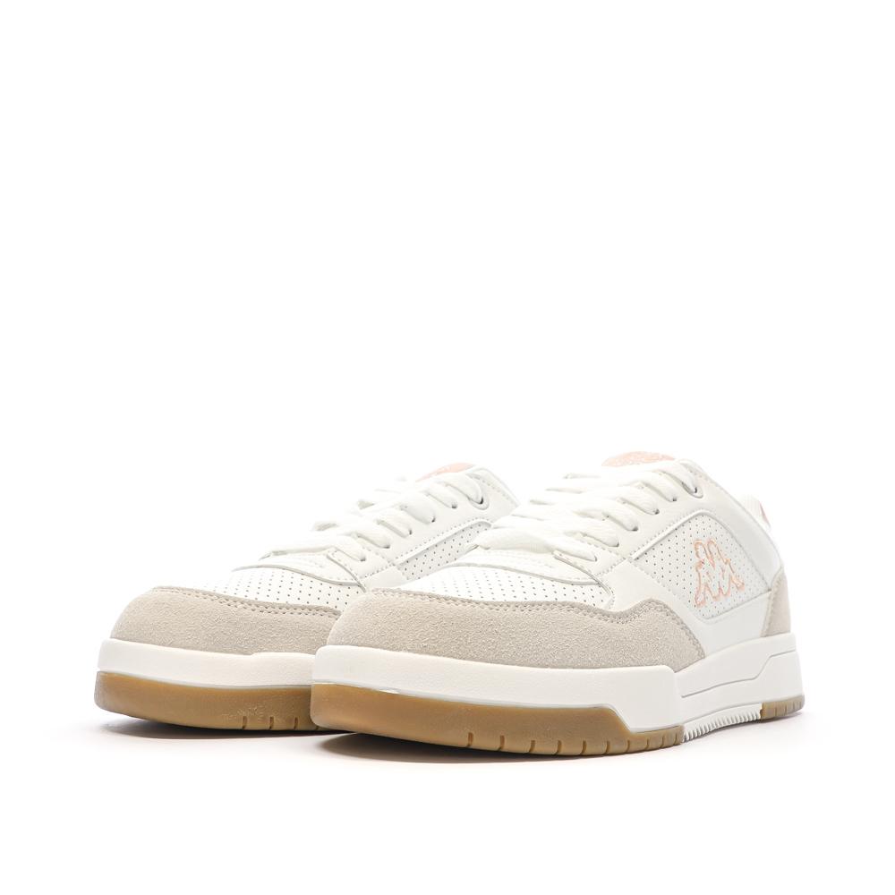 Baskets Blanches/Beiges/Roses Femme Kappa Manisw vue 6