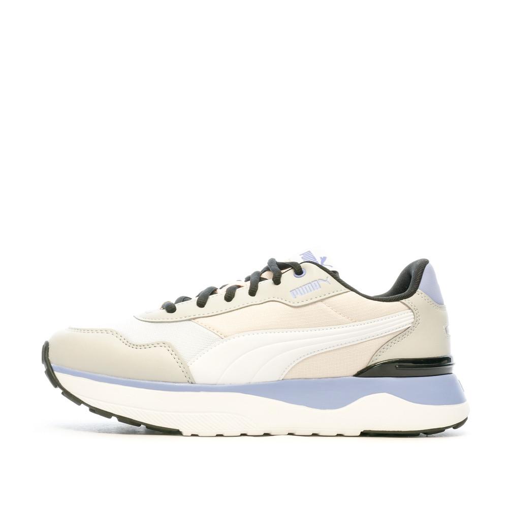 Baskets Écru Femme Puma R78 Voyage pas cher
