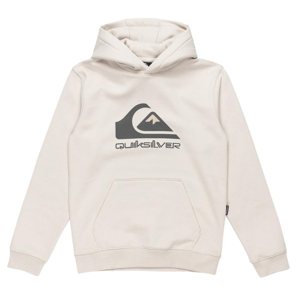Sweat à Capuche Gris Garçon Quiksilver Big logo pas cher
