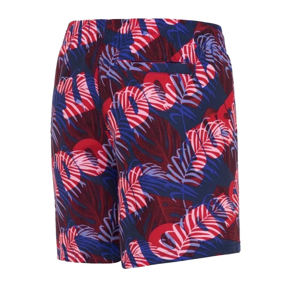 Short de bain Marine/Rouge Garçon Nike 4 Volley vue 2