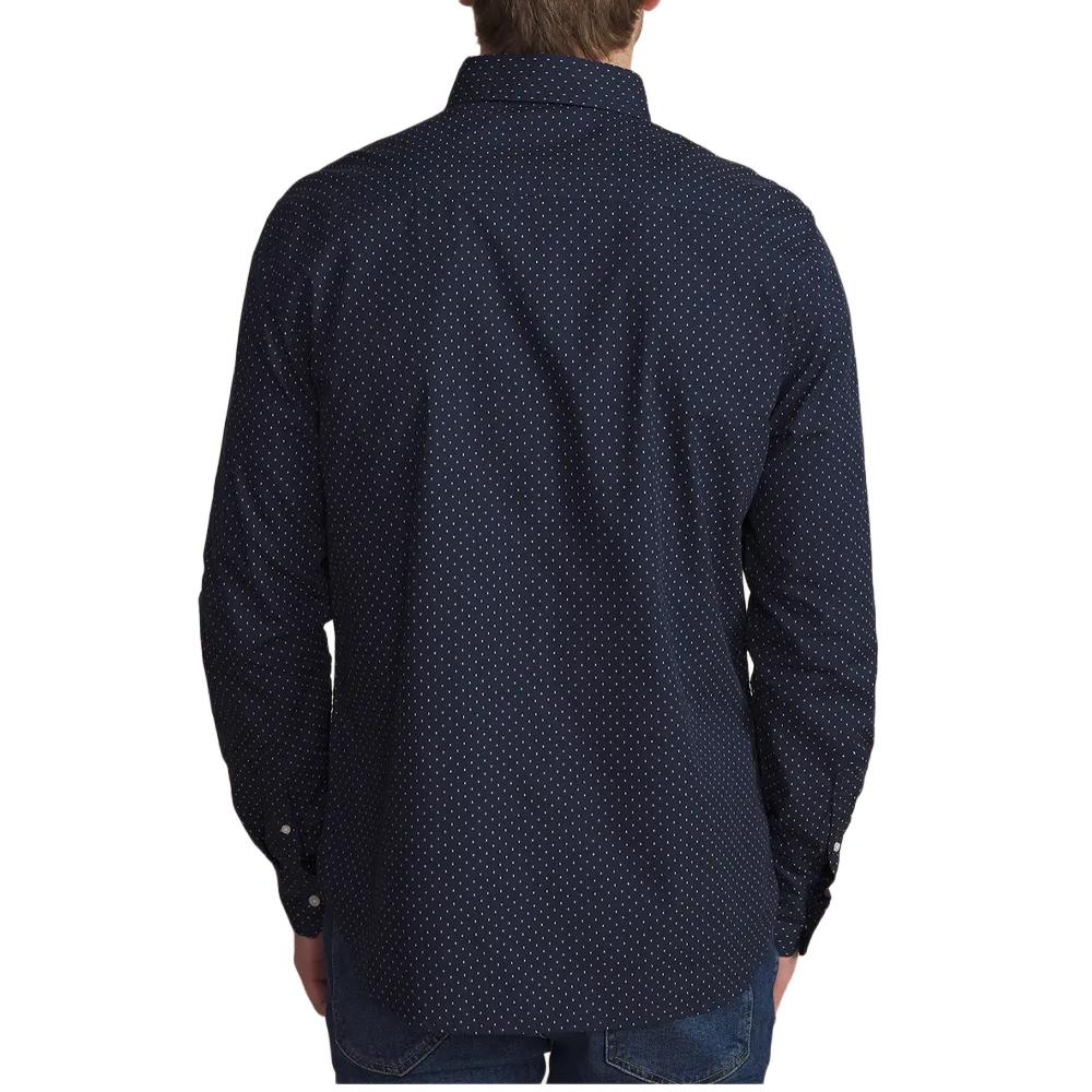 Chemise Marine à pois Homme TBS WALIDCHE vue 2