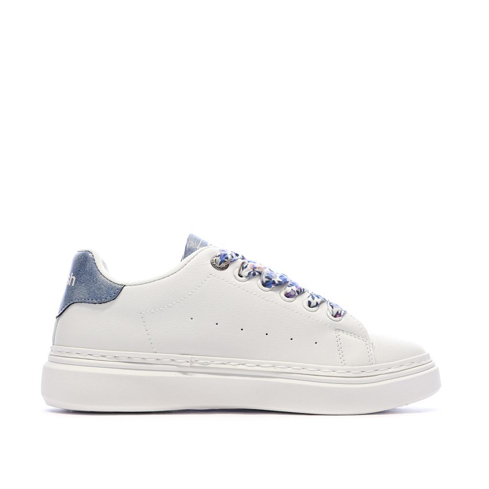 Zapatillas blancas/azules para mujer Refresh 175227 Coral ver 2