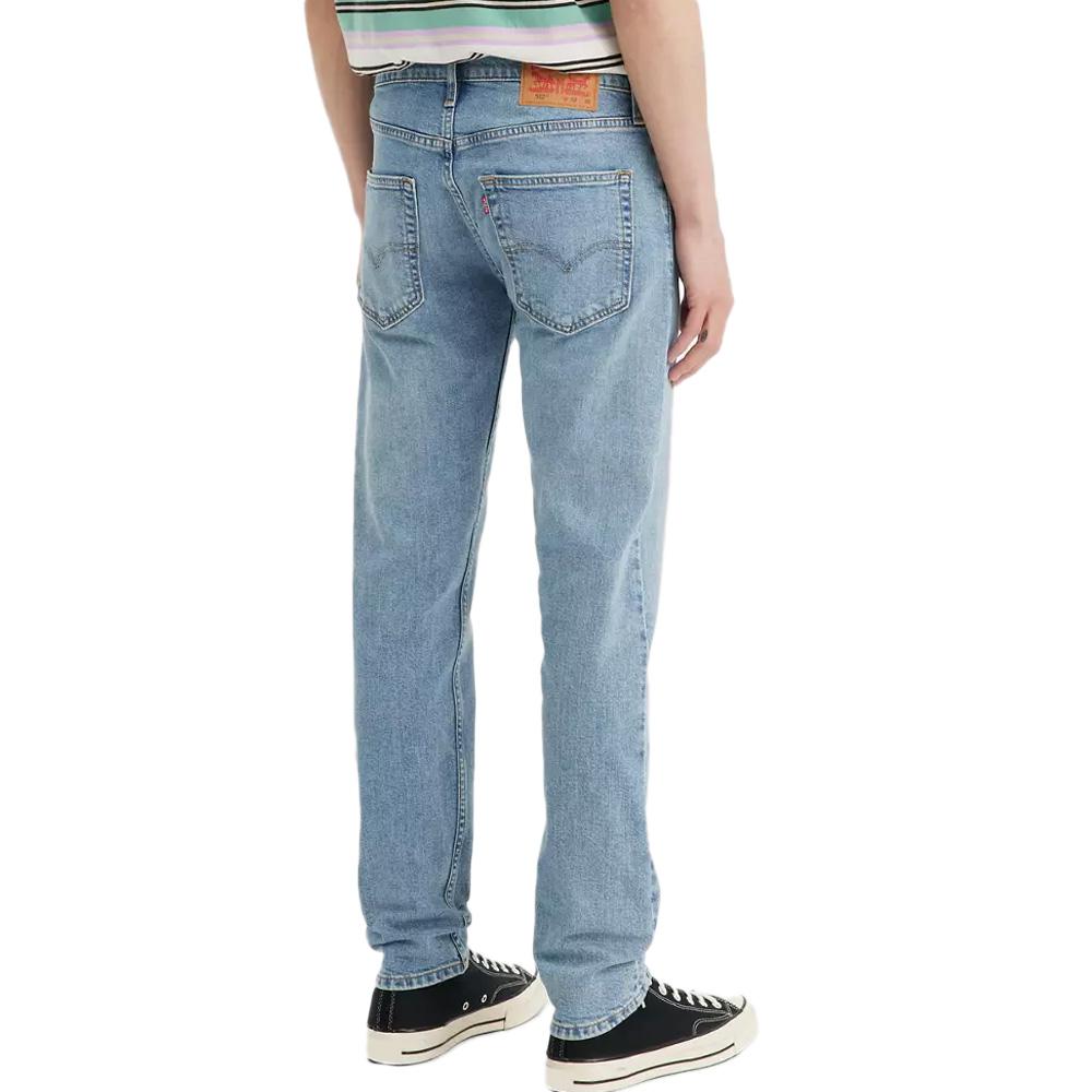 Jean 512 Bleu Délavé Homme Levi's Slim Taper Med Indigo 28833 vue 2