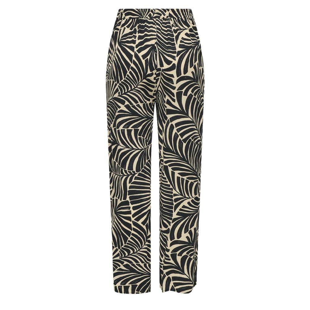 Pantalon Noir/Beige Femme Only Nova Life Palazzo vue 2