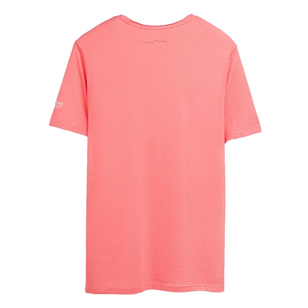 T-shirt Rose Homme Teddy Smith T-geo vue 2