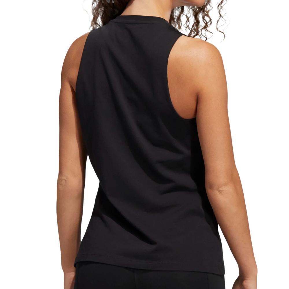 Débardeur Noir Femme Adidas Soft Flrl Tnk vue 2