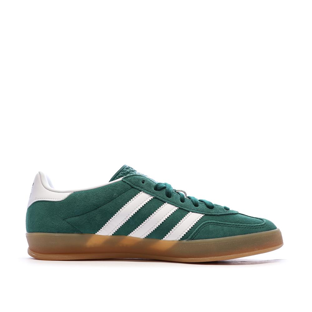 Gazelle Baskets Verte Homme Adidas vue 2