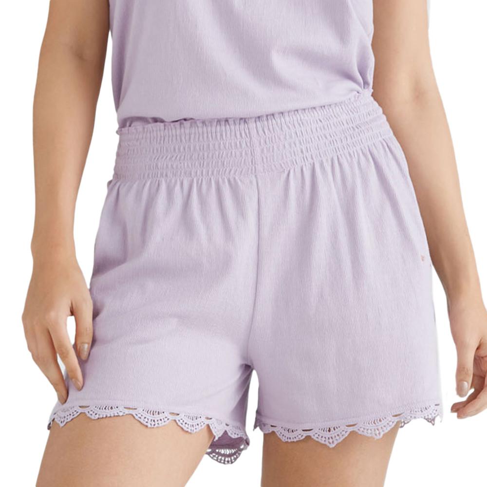 Short Mauve Femme O'Neill Smocked pas cher