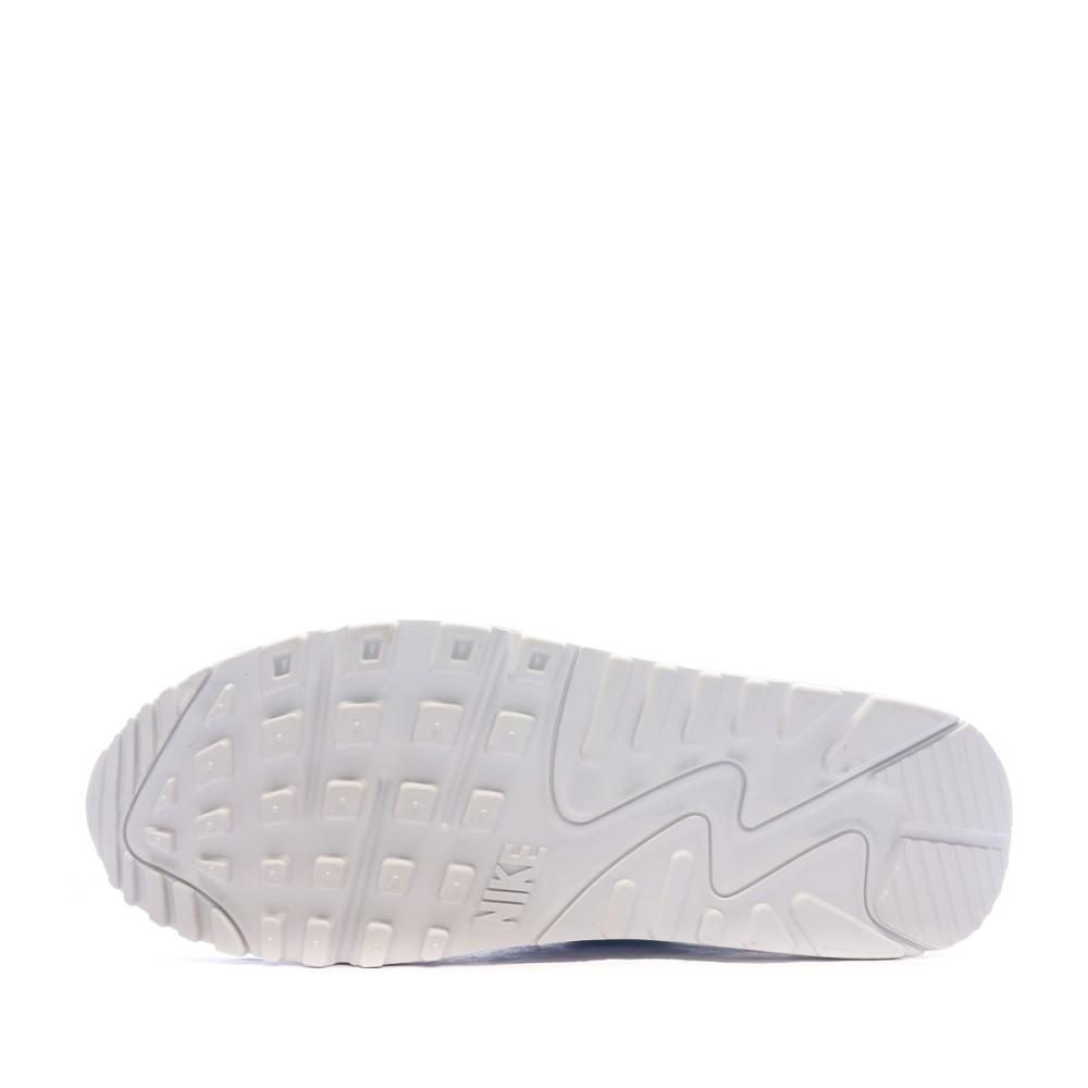 Baskets Blanche Femme Nike Air Max 90 vue 5