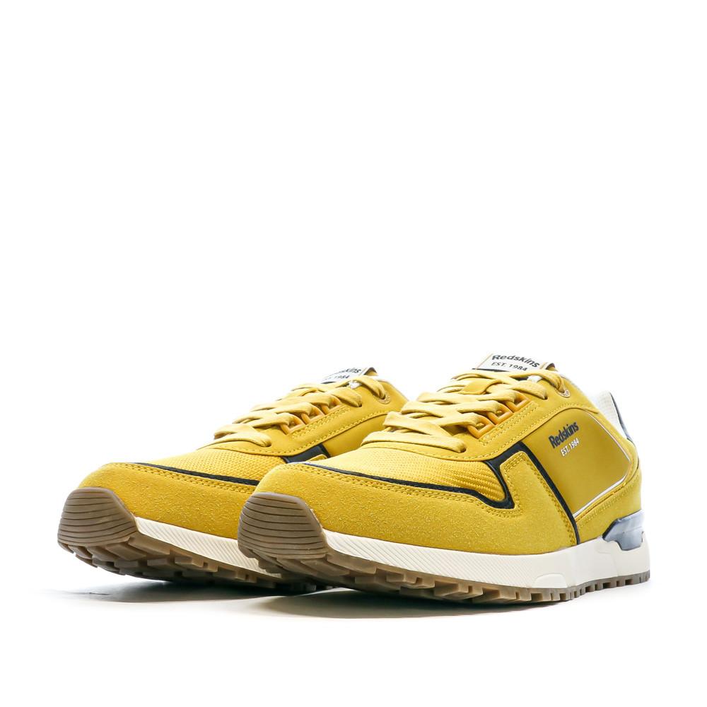 Baskets Jaune Homme Redskins Brams vue 6