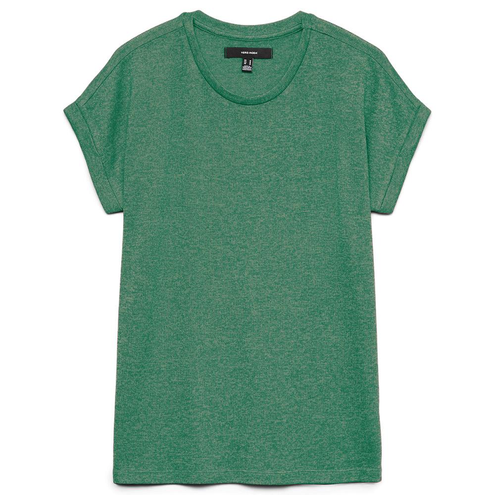 T-Shirt Vert Foncé Femme Vero Moda Brianna 10291353 pas cher