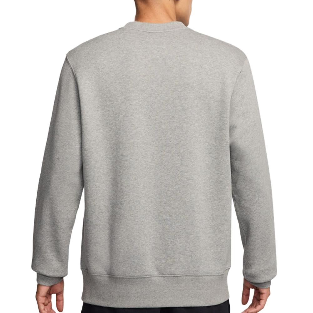 Sweat Gris Clair Homme Nike FN3886 vue 2