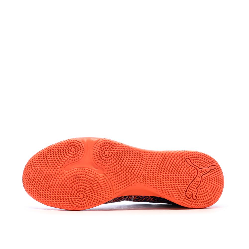 Chaussures de futsal Noir/Orange Homme Puma Future 8 Play It vue 5