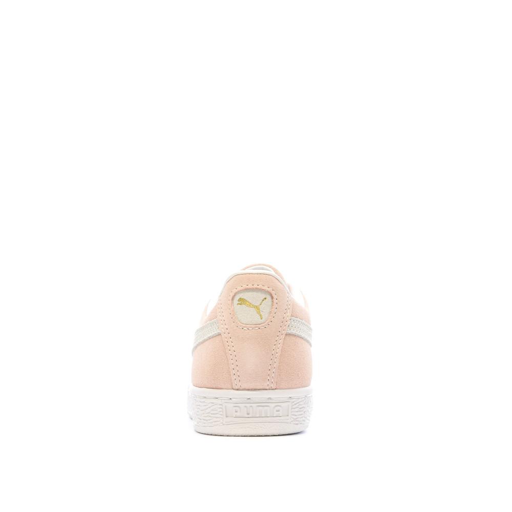 Baskets Rose Femme Puma Suede Classic XXL vue 3