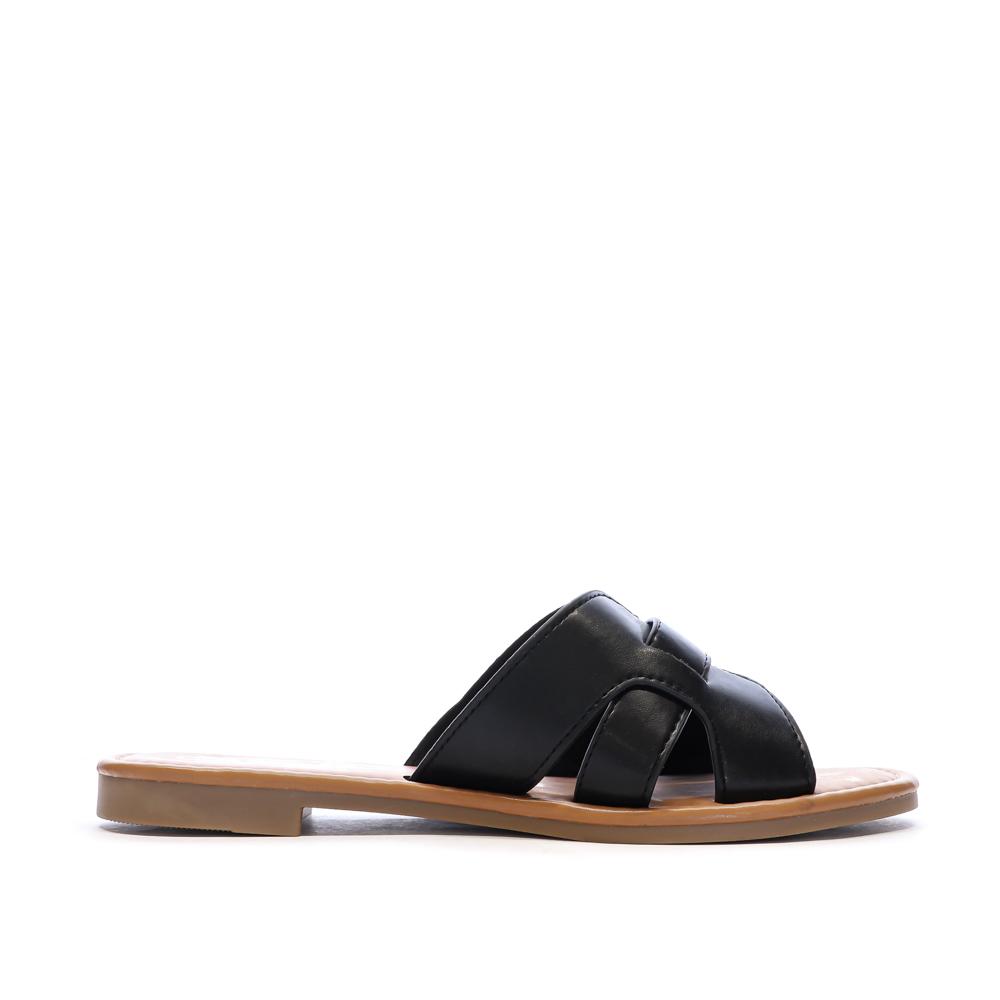 Sandales Noir Femme Lemon Bay NYL vue 2