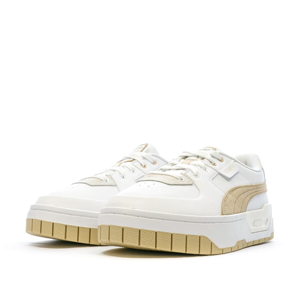 Baskets Blanches/Marron Femme Puma Cali Dream vue 6